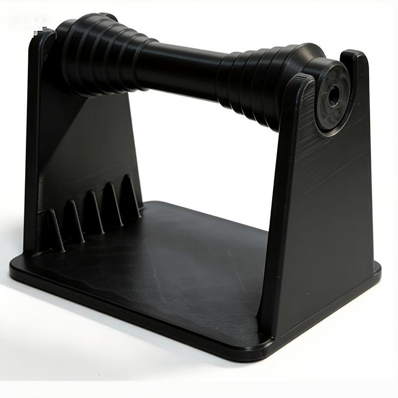 Adjustable Width Label Roll Holder, 3D Printed Multi-Size Spool Stand for Thermal Printer чёрный