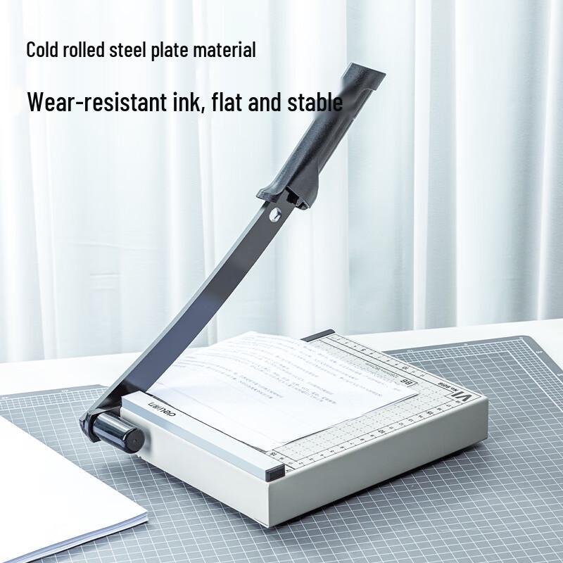 Deli Steel Paper Cutter CN Plug (adapter Included)