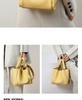 Women's Genuine Leather Autumn Bucket Shoulder Bag - Versatile Picnic Basket Style