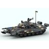 Ww2 Military Soviet Ukrainian Army T-72 Main Battle Heavy Tank Parade Vehicles Weap0ons Building Blocks Chariot Toys Kids Gifts