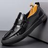 New Casual Leather Shoes Soft Sole Soft Surface Business Retro Dress Suit Foot Cover Office Commuter Shoes