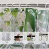 Country Retro Style, Wood Grain House Pattern Shower Curtain Waterproof Polyester Bathroom Curtain Bath Screen Decor For Bathtub