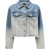 VEROMODA Women's Gradient Washed Denim Jacket