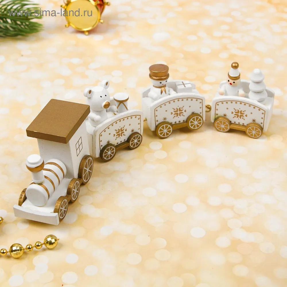 Merry Christmas Plastic Train Decorations for Home 2026 Xmas Ornament Navidad Noel Gifts New Year 2026 Gifts Holiday Decor