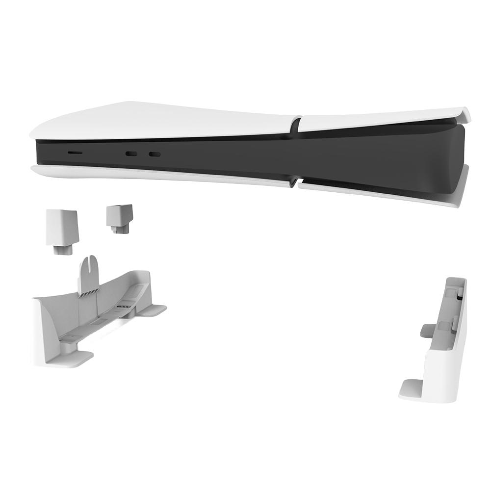 For PS5 Slim Console Base Stand Accessories Display Stand Horizontal Holder for Playstation 5 Slim Disc & Digital Edition
