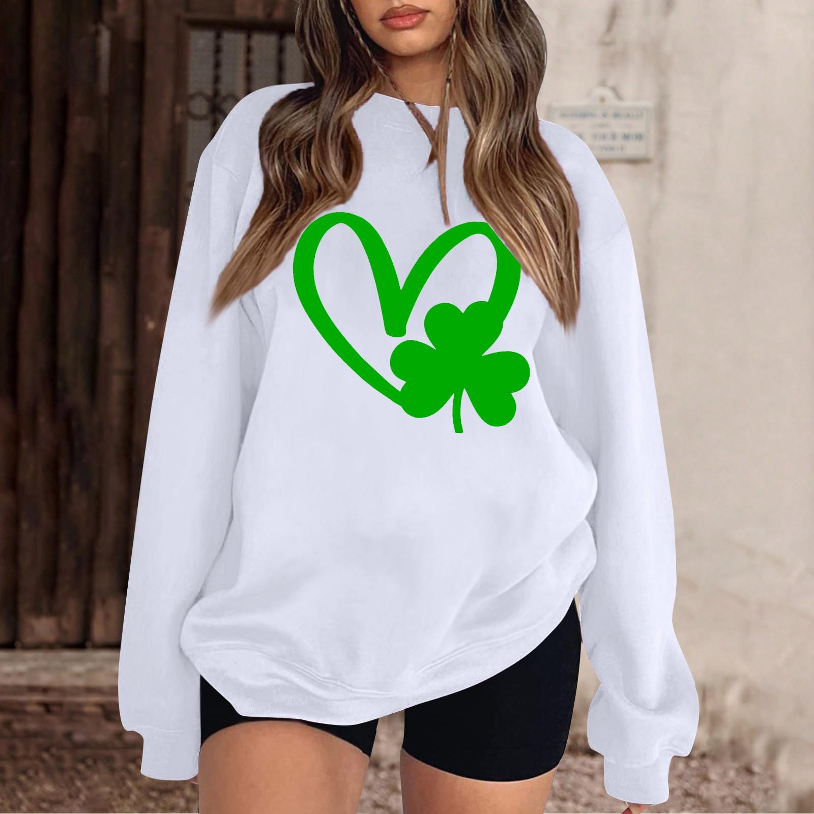 

Женская повседневная модная блузка с длинным рукавом и круглым вырезом с принтом Хэллоуина XL белый