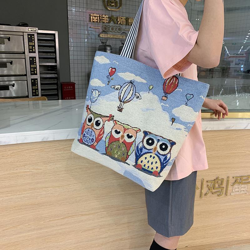 Single-shoulder Bag Trendy Women's Bag Ethnic Style Embroidered Handbag