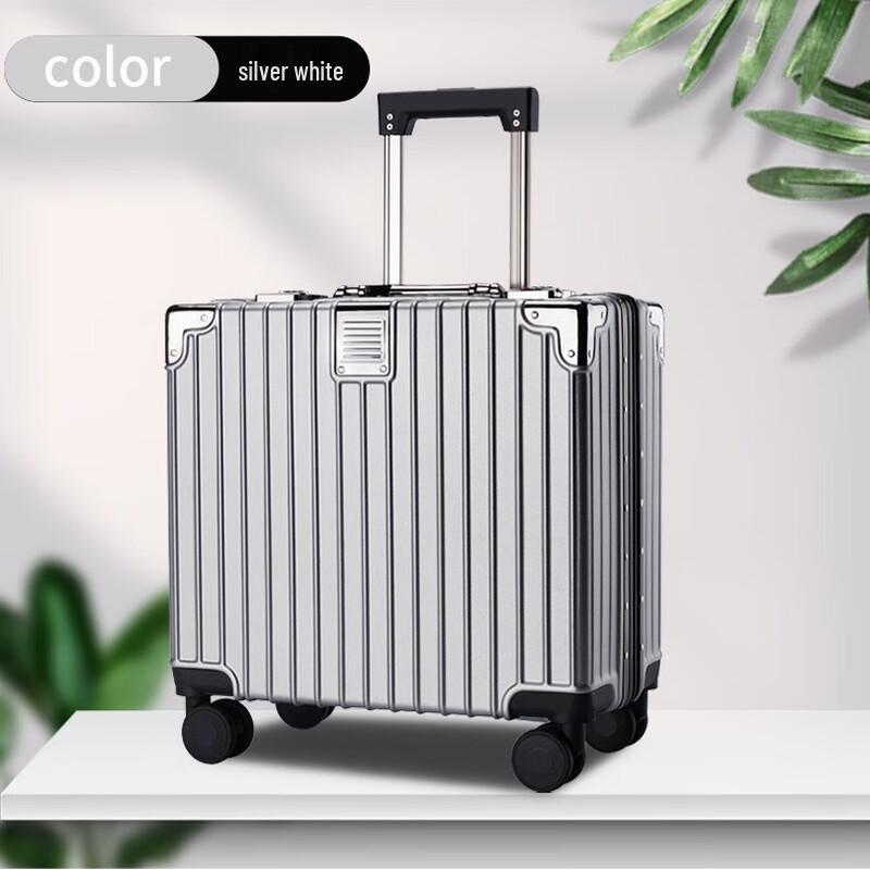 Yiyayun PC Business Aluminum Frame Spinner Luggage