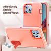 Case for iPhone 15 14 13 Mini 12 11 Pro Max XS XR 8 7 Plus Heavy Duty Shockproof Anti-Scratch Protective Kickstand Phone Case