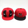 Adjustable Baseball Deadpool Cap Flat Brim Hat Accessory Decorations