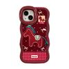 Plush Pony Lanyard Suitable for Apple 17promax Mobile Phone Case Iphone15 Double Bracket 16 Silicone 14 Huawei