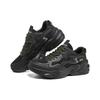 Skechers D'LITES Men Mesh Cushioned Low Top Chunky Sneakers Black 118323-BBK