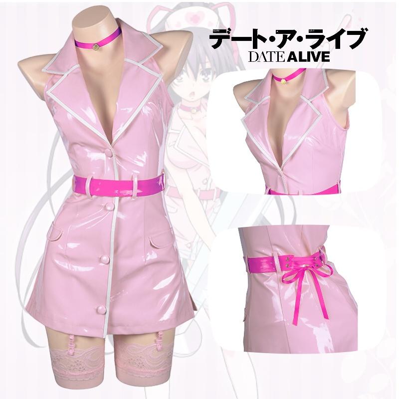 A Date Live Yatogami Tohka Halloween Cosplay Dress Party Outfit Roleplay Event
