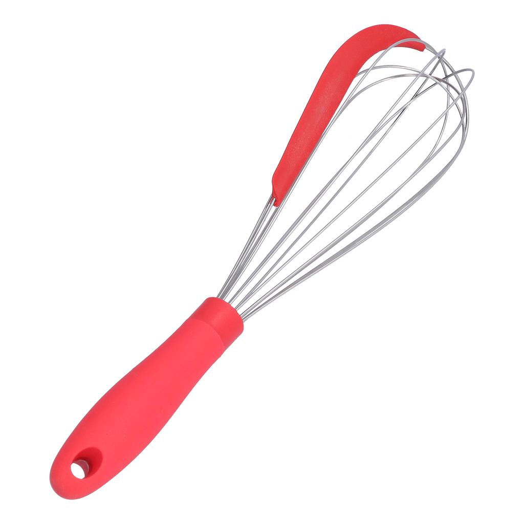 Balloon Whisk Stainless Steel Whisk with Silicone Scraper for Cooking Cream Blending