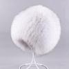 Real Fox Fur Hats Russian Women Knittd Cap Brand High Quality Hand Sewing Winter Beanies Natural Fur Snow Hat