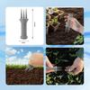 1pcs Portable 3 Spikes Hand Tiller Garden Tool Ergonomic Grip Storage Hole Flower-growing Lightweight Plastic Soil Aerator Yard