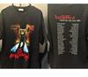 Kanye West Touch The Sky Tour 2005 2 Seiten Schwarz Unisex T-Shirt Nachdruck S-5XL Unisex T-Shirt