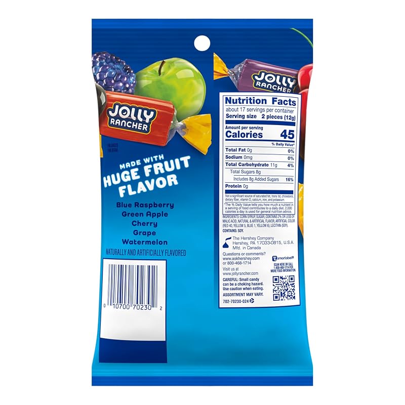 Jolly Rancher Frucht-Beutel - Gemischt, 7 oz - 1 Beutel