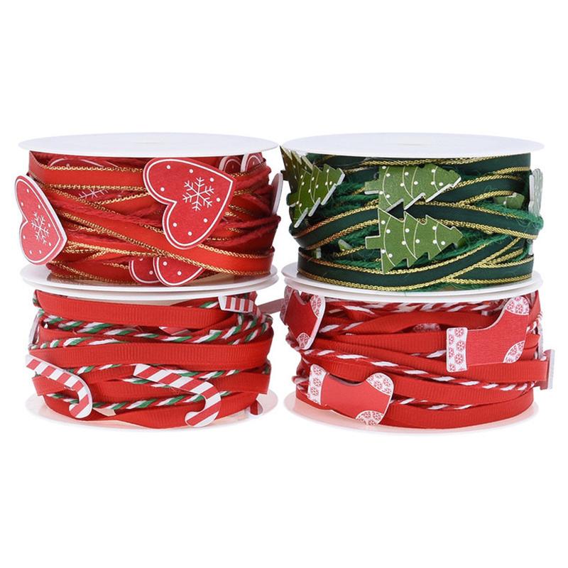 

Рождественская лента ручной работы Рождественская елка Декоративная лента