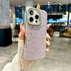 New Luxury Solid Color Shimmering Powder Soft TPU Phone Case For iPhone 16 Pro Max 14 11 12 13 15 Pro Max Plus Bumper Back Cover