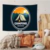 Happy CCampers Tapestry Customizable Tapestries Of Various Styleswall Hangings Celebrity Photo Printingwall Hangings