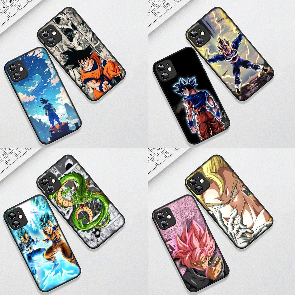 Draken Gokus Ballen Vegeta IV Super Cover voor Samsung Galaxy S25 S24 S23 Fe Ultra Plus S7 Edge A05 A06 A16 A55 A15 A35 Hoesje