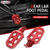 For CFMOTO 450MT 800MT CF450 MT Motorcycle Aluminium R&L Rear Foot Pedal Footrest Expandable Teeth Pedal Kit