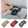 Car Glasses Sun Visor Box Auto Sunglasses Clip Card Accessories For Mercedes Benz B/C/E/S Class A Class C200L GLC GLK BV4