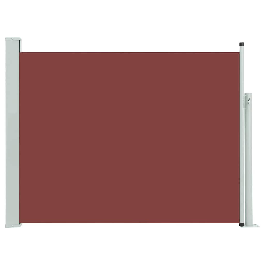Retractable Side Awning 140*500 cm Brown