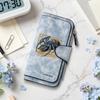 Thunderbolt Spider Pattern Long Wallet Multi Slot Fashion Purse for Daily Use