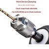 3-Jaw Hex Shank Drill Chuck Adapter Wear Resistant Universal Converter for Pneumatic Drill Handyman Home Repair Jobs