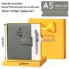 A5 Custom Strap Diary Notebook with Logo in Gift Box
