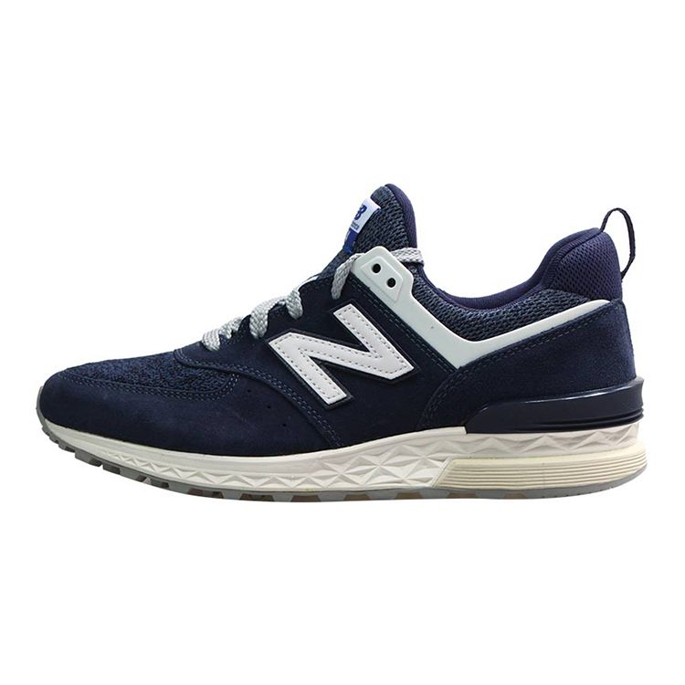 

Кроссовки унисекс New Balance 574 Sport темно-синие MS574BB