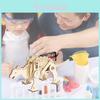 Wooden Diy Electric Mechanical Dragon Toy For Kids Stem Educational Science Experiment Model