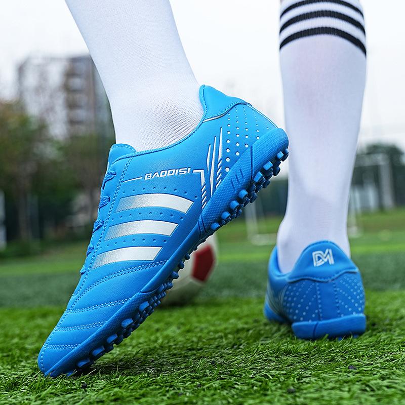 Lace-up Soccer Shoes Youth Training Sneakers Adult Training AG Long Nails TF Broken Nails