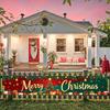 Christmas Banner Material Seasonal Decoration Festive Banner Winter Theme Event Decoration For Christmas Party Festive Home