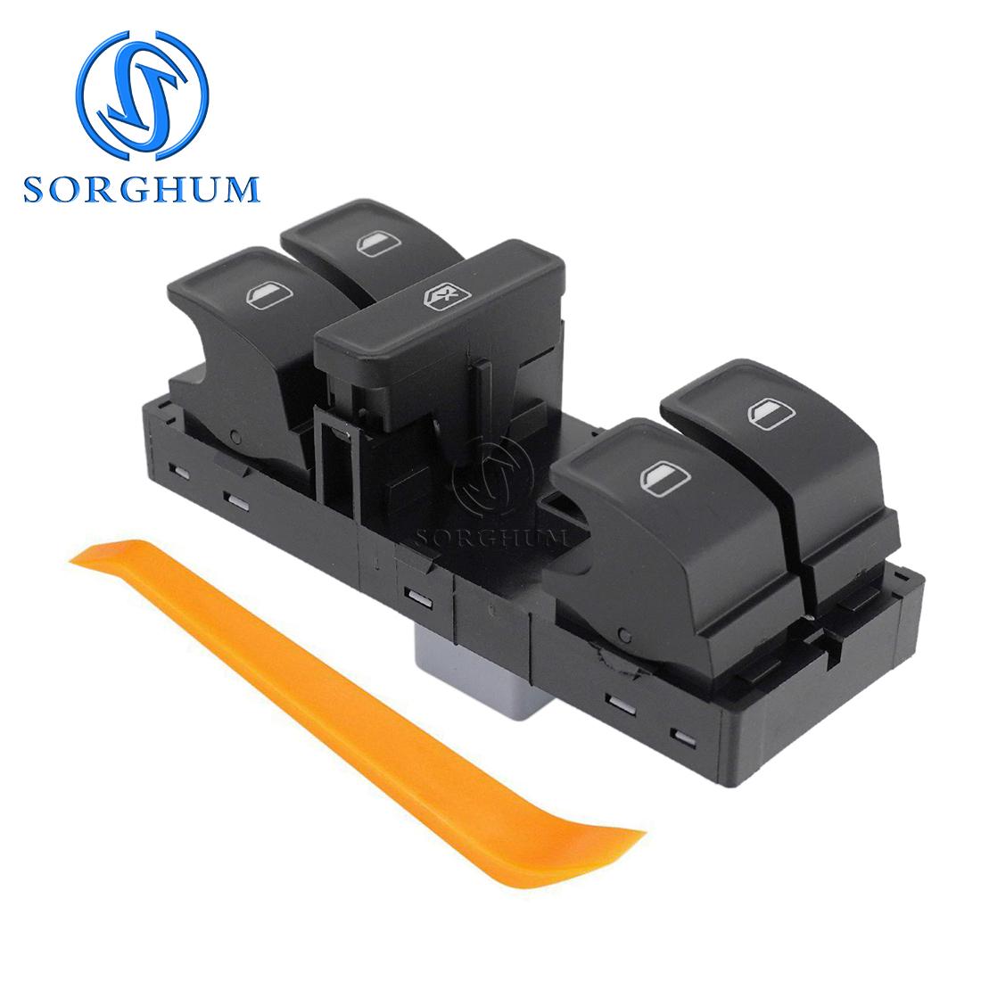 

СОРГО автомобильные аксессуары, электрический переключатель стеклоподъемника, кнопка управления подъемником, подходит для VW Polo 2011 2012 2013 6RD959857D High Master Switch