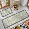 Water Absorption Floor Mat for Kitchen Long Carpet Printed Kitchen Runner Rug Entrance Doormat Living Room Tapis De Cuisine