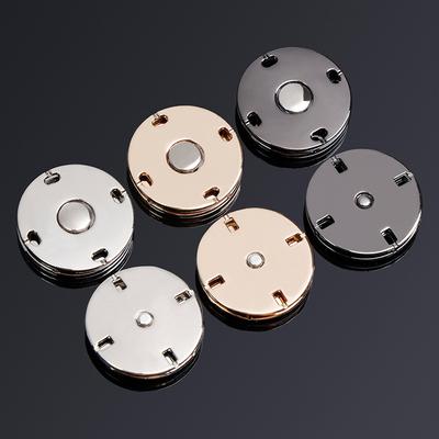 Metallmantel versteckter Knopf gold Hochwertiger Trenchcoat Druckknopf schwarz Damenbekleidung Druckknopf unsichtbar Kinder- und Mutterknopf Oberteil Klappknopf la