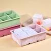 Summer Six-Grid Quick Freeze Food-Grade Ice Cube Tray Mold