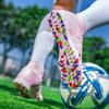 Men's/Women's Soccer Shoes Rubber Soft Sole Short Spikes Artificial Turf Indoor Competition Professional Children's Football Shoes