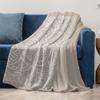 Soft Fleece Blanket with Mandala Pattern Cozy Throw Blanket for Sofa Bed Living Room Bedroom Decorative Throw Blanket
