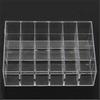 40 Lattice Transparent Makeup Display Rack Lipstick Stand Rack Cosmetic Organizer Holder Cosmetic Jewelry Box Holder