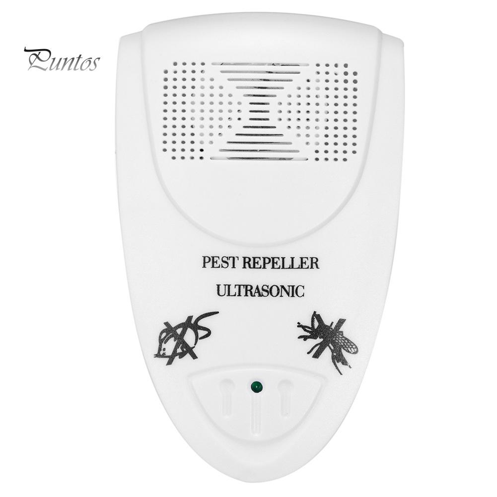 Puntos Home Warehouse Mouse Rat Mosquito Cockroach Pest Repellent Rejector Ultrasonic