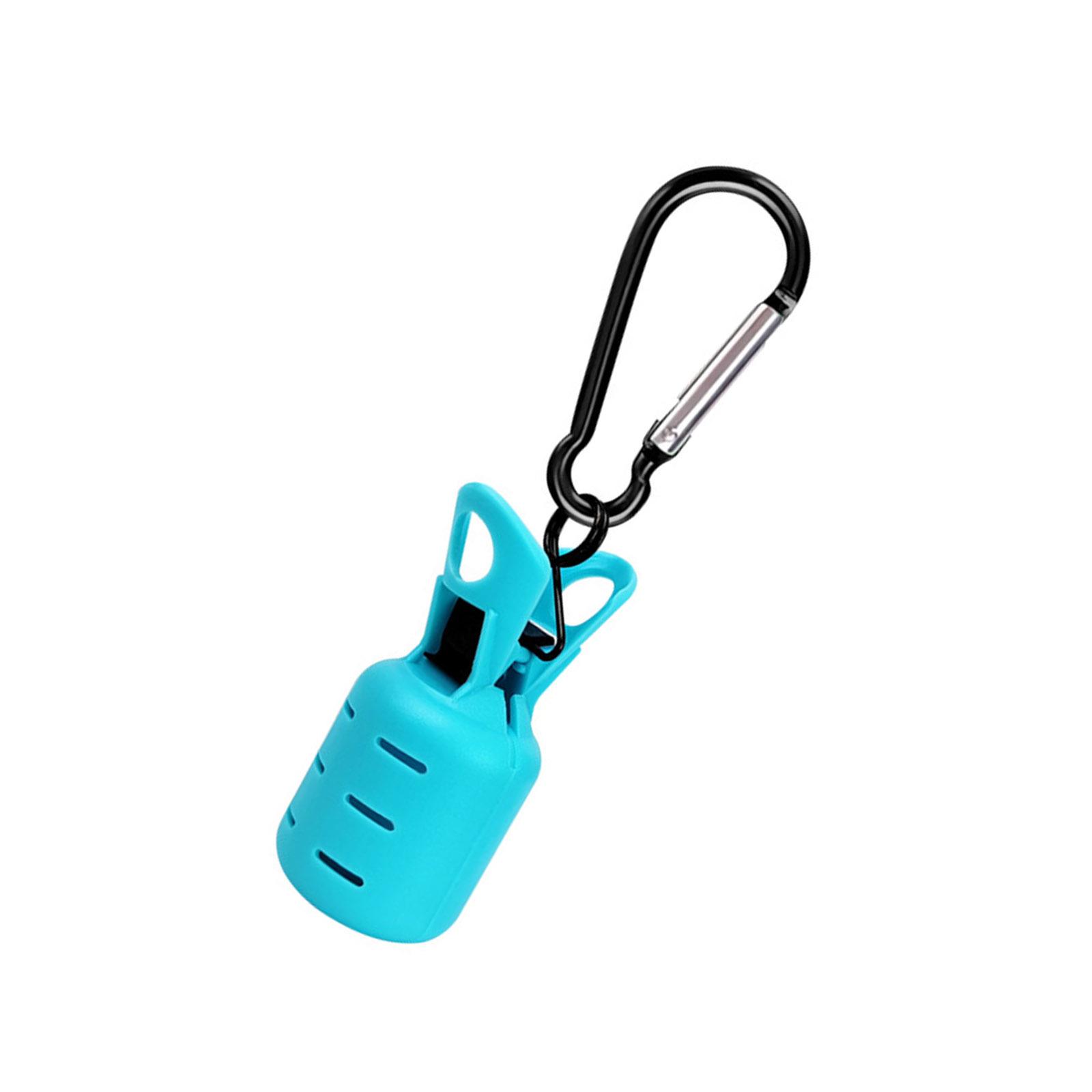 

Squid Jig Hook Protector Squid Jig Cover Protector with Carabiner Squid Jig Baits Protector Fishing Tackle Easy to Use синий