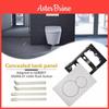 Geberit Sigma 20 Alpha 15 Delta 21 Elegantes Spülplatten-Duo Glattes ABS-Material für einfache Bedienung