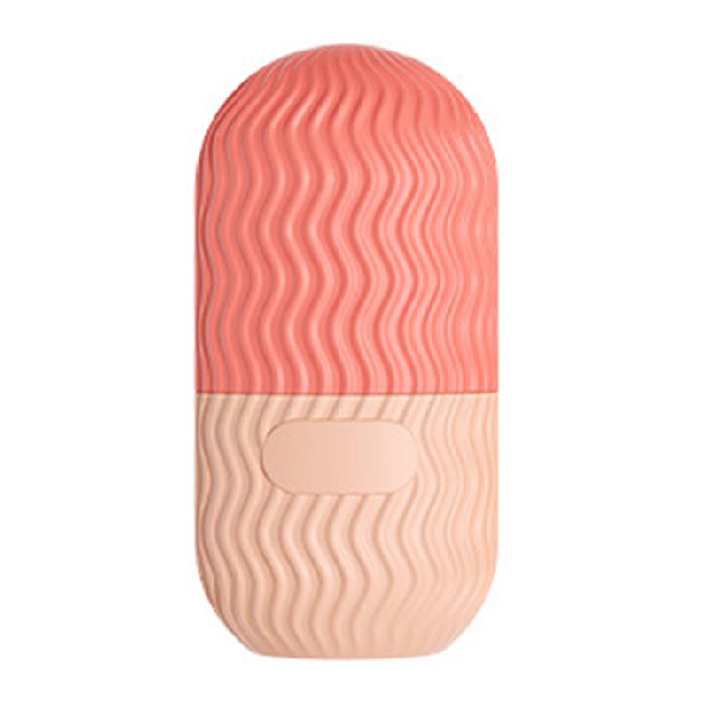 Beauty Lifting Contouring Tools Massager Skin Beauty Makeup Care Tool Wave Style Silicone Ice Facial Roller Skin Care