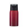 Vacuum Insulated Stainless Steel Mug Bottle Air Zero 350ml Grade Red and Cold Compact Lock Painted Gradient Drinking GoodPlus+ [Heat Retention]
