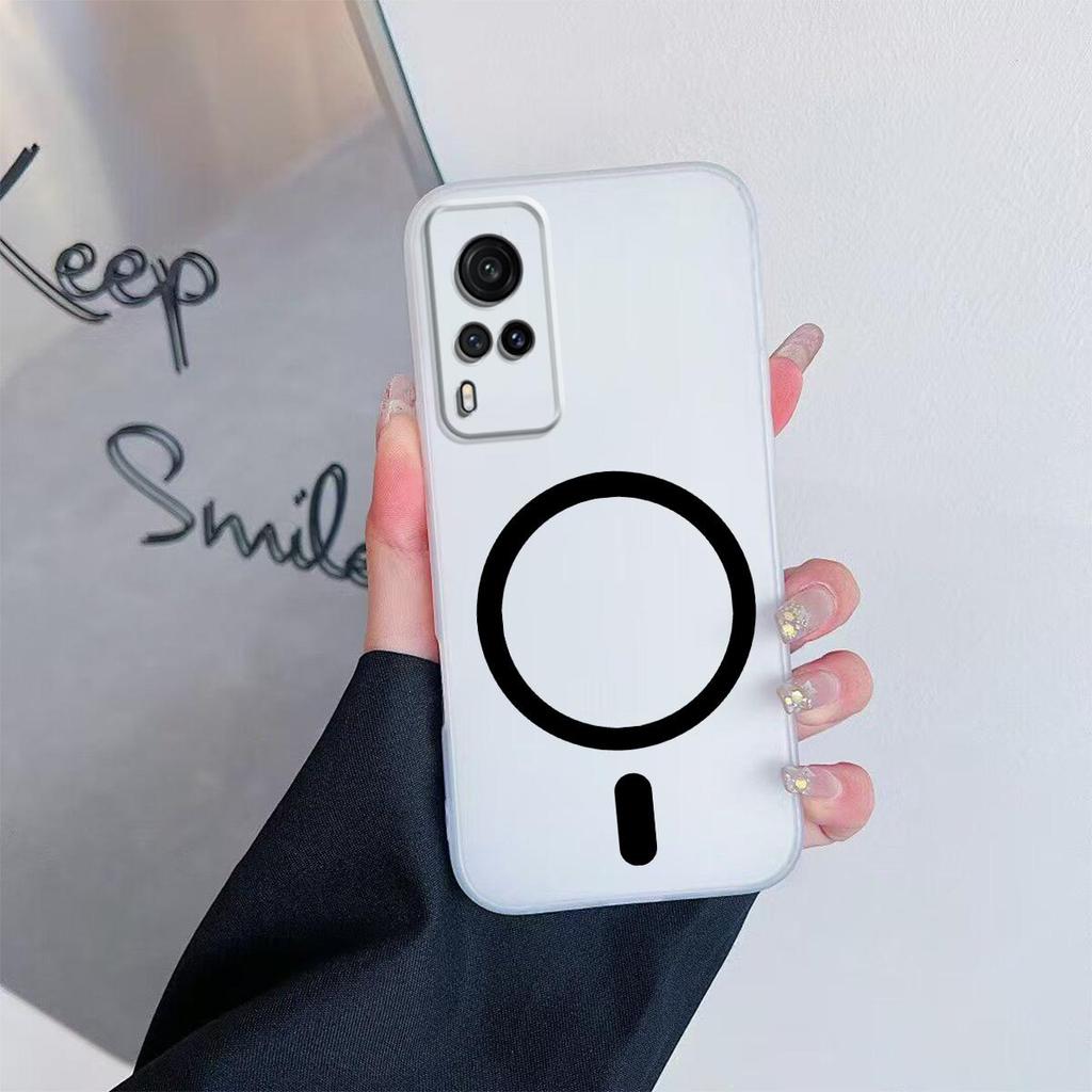 Case for Vivo Y53s 4G,Y51,Y31 2020 Premium Magnetic Matte Phone Casing Protection Cover