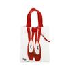 Large Capacity Ballet Shoulder Bag Canvas Mini Bag Pendant Toe Shoes Drawstring Bag  Travel